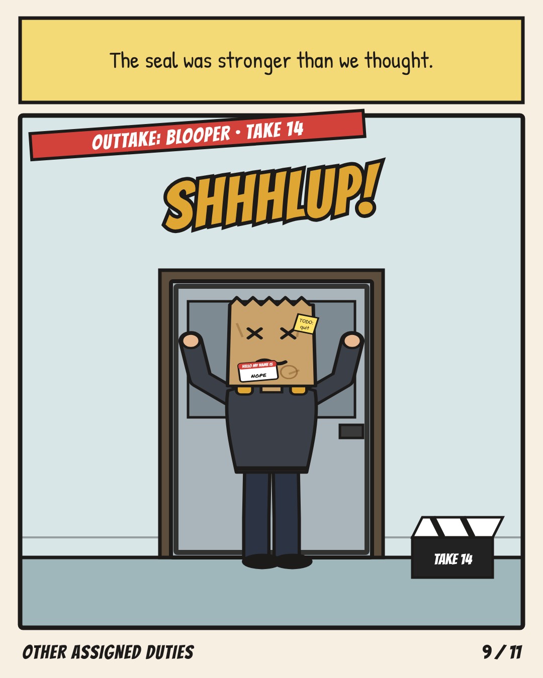 The Hurricane Door, panel 9